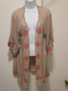 Freeway boho kimono cardigan Small